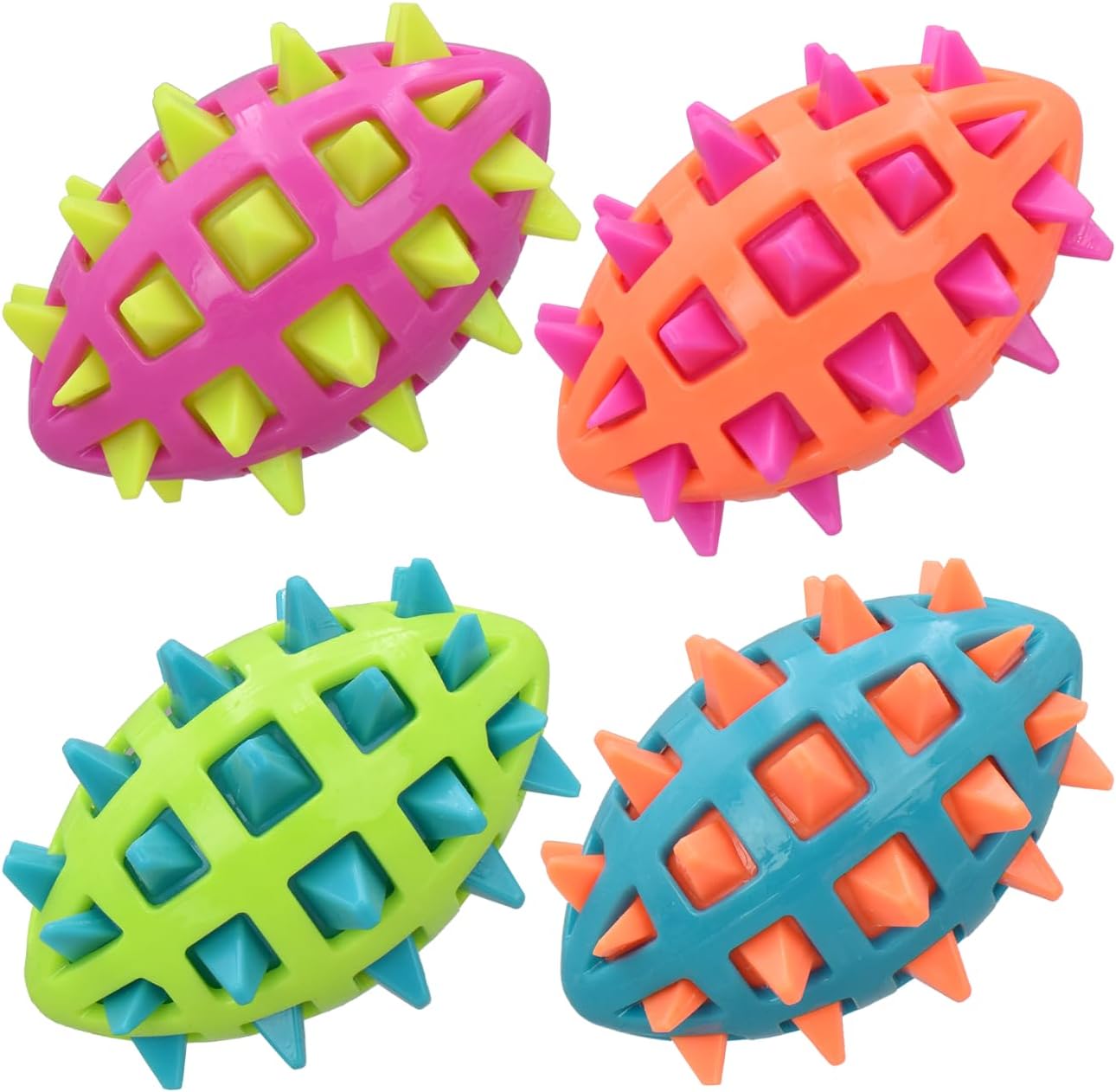 Multipet Spike Spiked Football Dog Toy